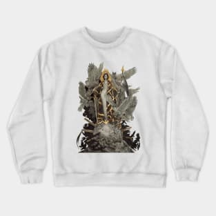 Wisdom Cutout Crewneck Sweatshirt